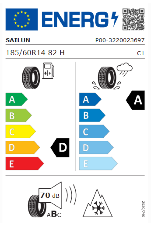 ΕΛ 185/60R14 82H ATREZZO 4SEASONS ULTRA