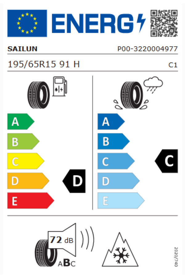 ΕΛ 195/65R15 91H 4SEASONS ATREZZO