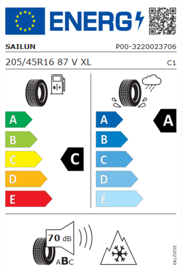 ΕΛ 205/45ZR16 87Y XL ATREZZO 4SEASONS ULTRA