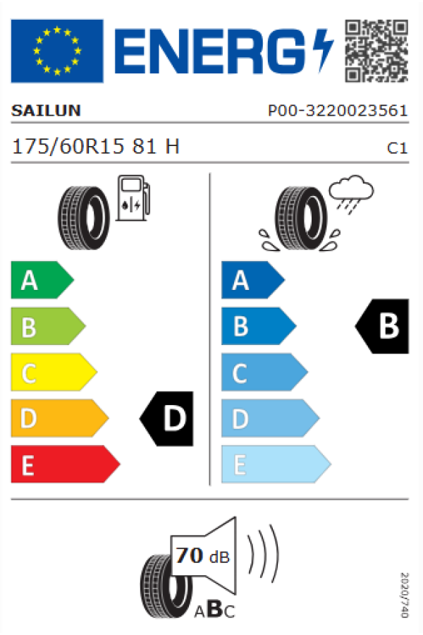 ΕΛ 175/60R15 81H ATREZZO ELITE2 SAILUN