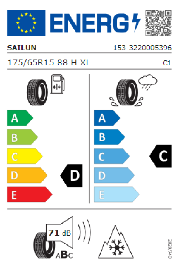 ΕΛ 175/65R15 88H XL 4SEASONS ATREZZO SAILUN