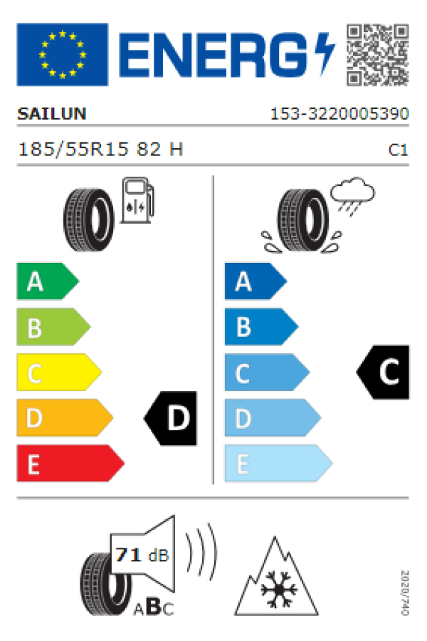 ΕΛ 185/55R15 82H 4SEASONS ATREZZO SAILUN