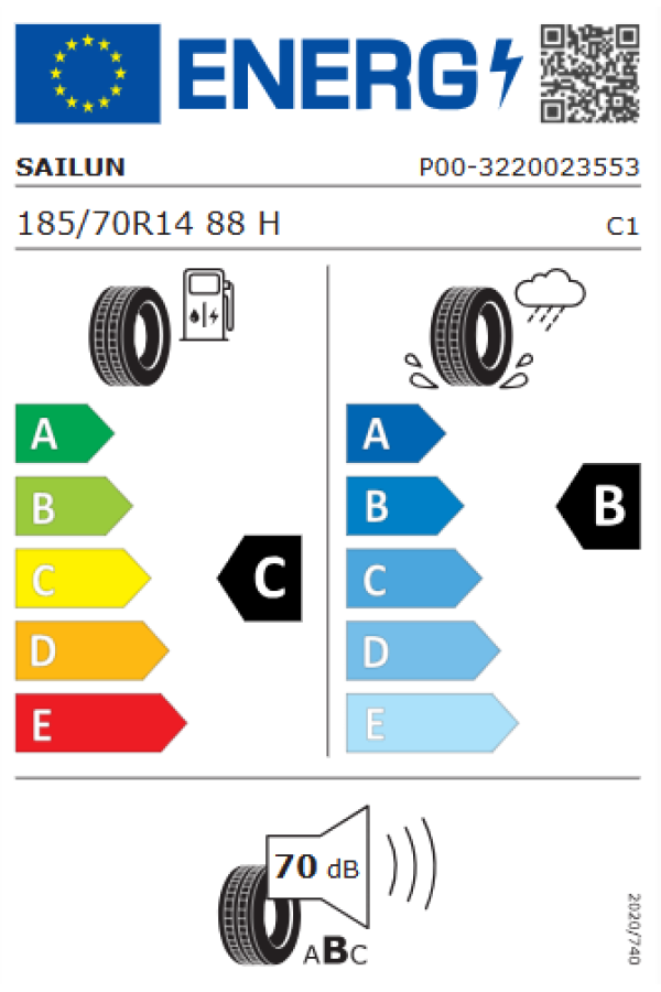 ΕΛ 185/70R14 88H ATREZZO ELITE2 SAILUN