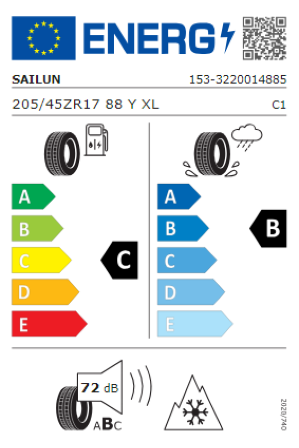 ΕΛ 205/45ZR17 88Y XL ATREZZO 4SEASONS PRO SAILUN