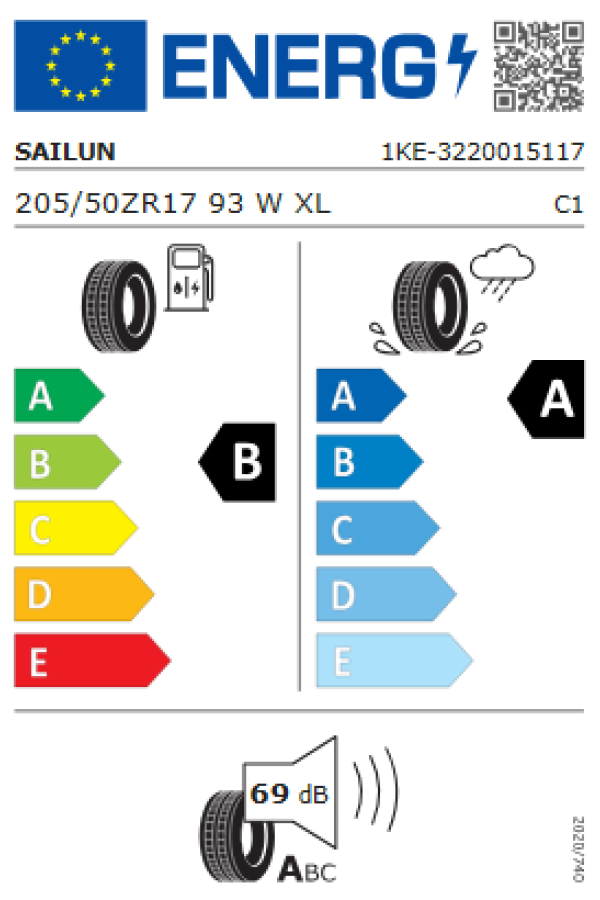 ΕΛ 205/50ZR17 93W XL ATREZZO ZSR2 SAILUN