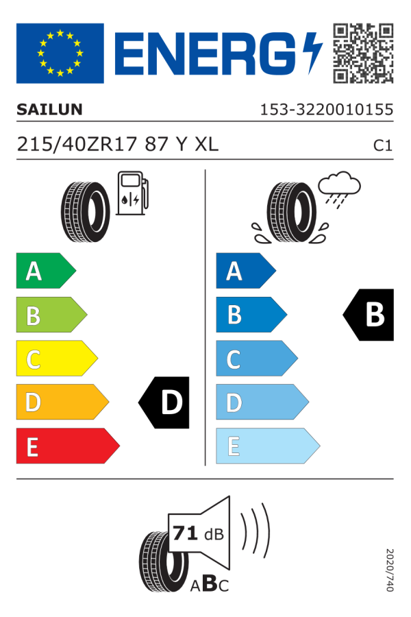 ΕΛ 215/40ZR17 87Y XL ATREZZO ZSR SAILUN