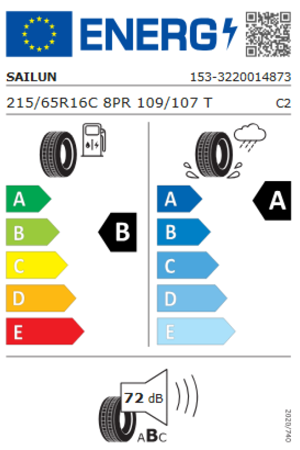 ΕΛ 215/65R16C 109/107T 8PR COMMERCIO PRO SAILUN