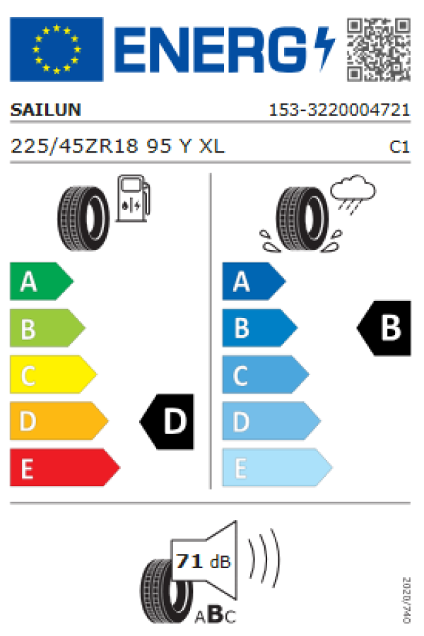 ΕΛ 225/45ZR18 95Y XL ATREZZO ZSR SAILUN SUV