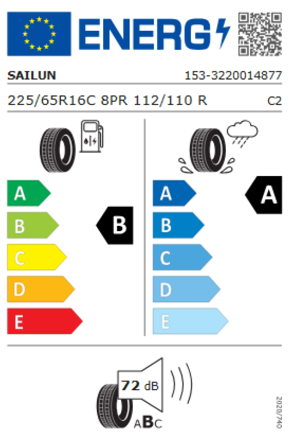 ΕΛ 225/65R16C 112/110R 8PR COMMERCIO PRO SAILUN