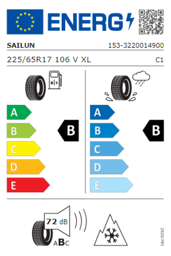 ΕΛ 225/65R17 106V XL 4SEASONS PRO SAILUN