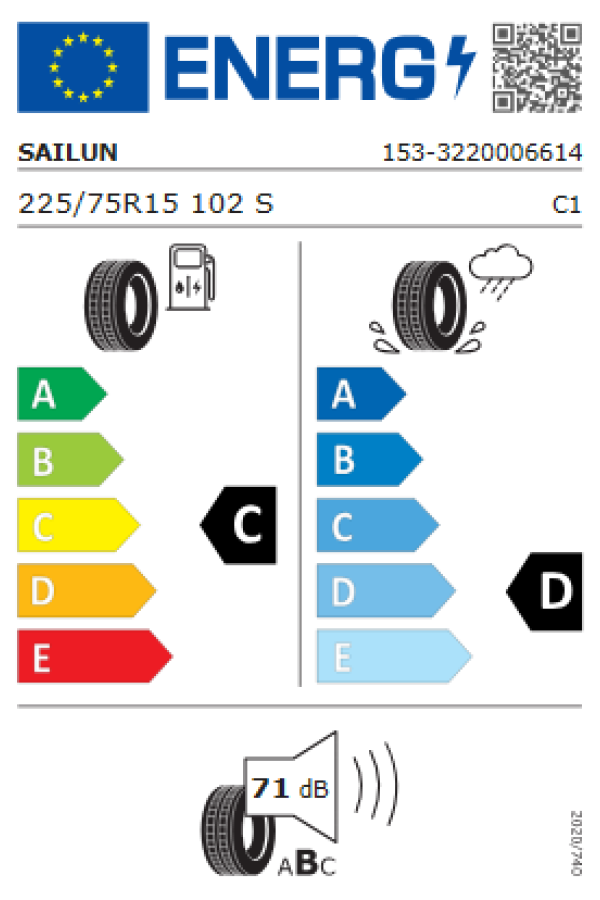 ΕΛ 225/75R15 102S TERRAMAX CVR SAILUN