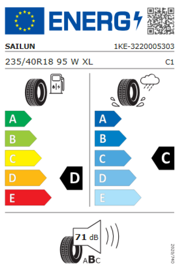 ΕΛ 235/40R18 95W XL ATREZZO R01 SPORT SAILUN