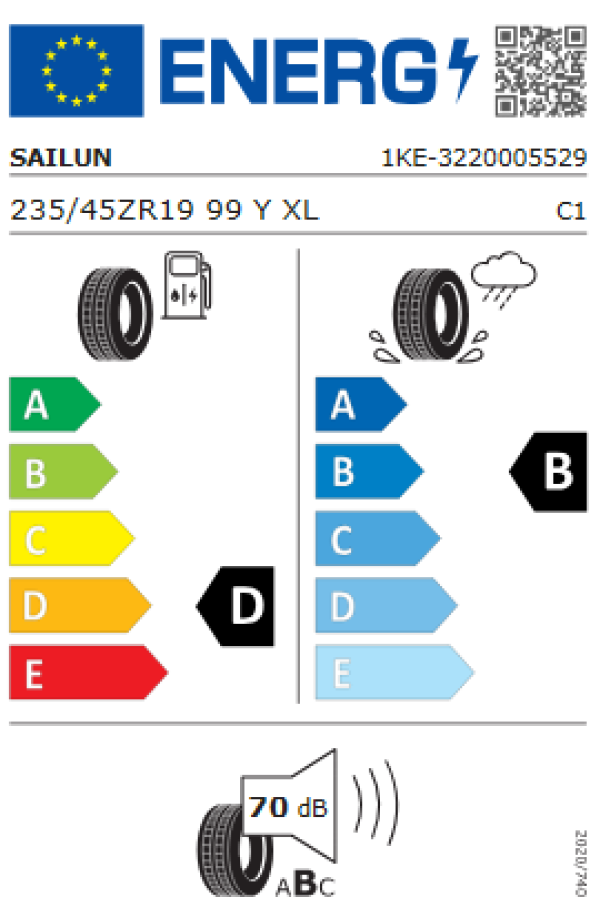 ΕΛ 235/45ZR19 99Y XL ATREZZO ZSR SUV SAILUN