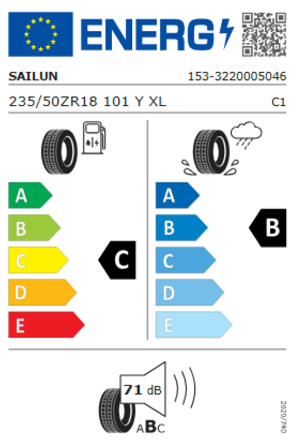 ΕΛ 235/50ZR18 101Y XL ATREZZO ZSR SAILUN SUV
