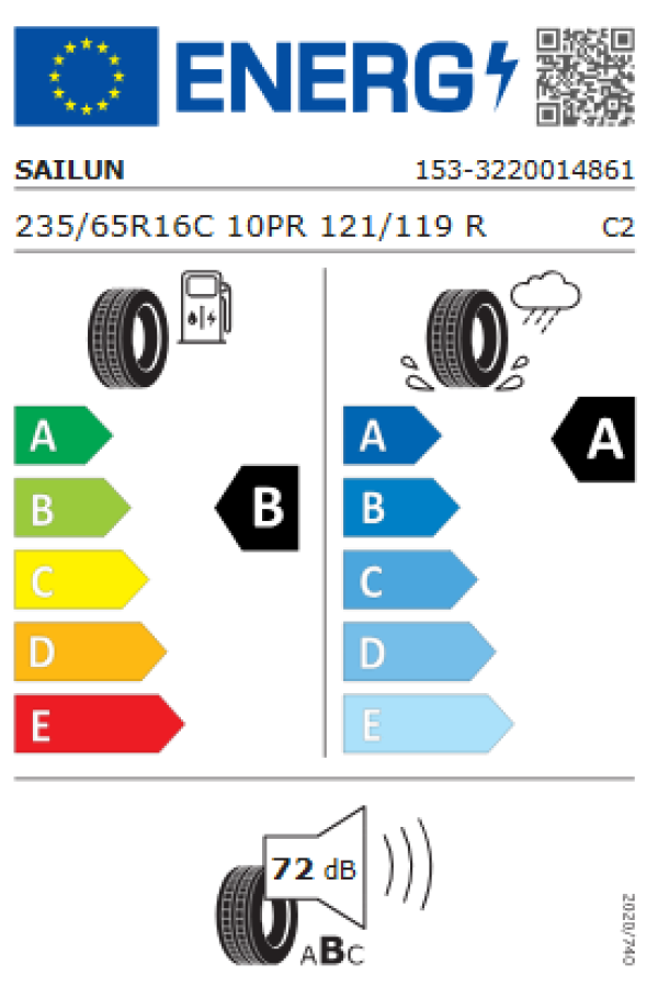 ΕΛ 235/65R16C 121/119R 10PR COMMERCIO PRO SAILUN