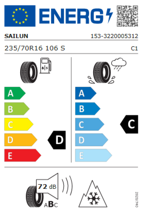 ΕΛ 235/70R16 106S TERRAMAX A/T SAILUN SUV