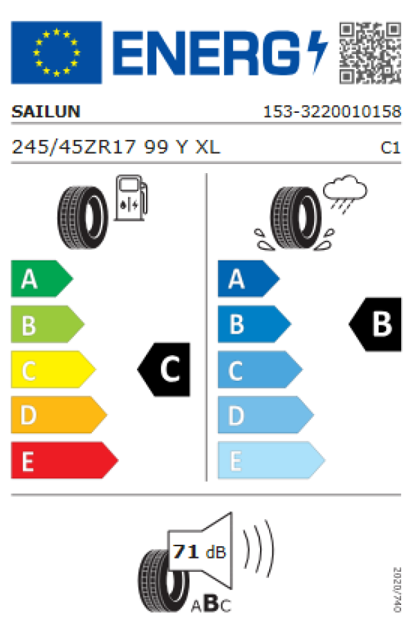 ΕΛ 245/45ZR17 99Y XL ATREZZO ZSR SAILUN