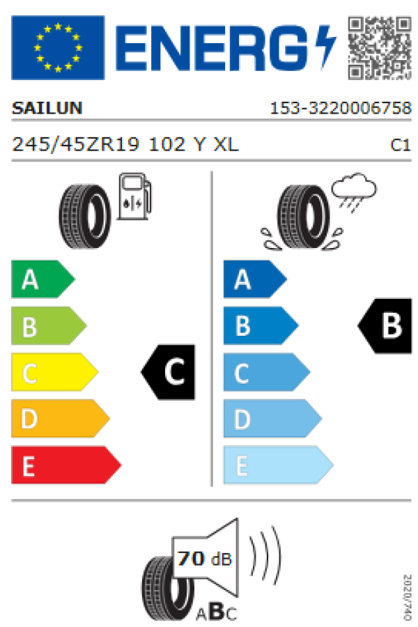ΕΛ 245/45ZR19 102Y XL ATREZZO ZSR SUV SAILUN