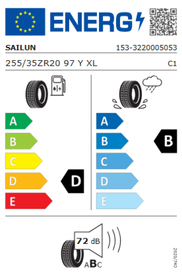 ΕΛ 255/35ZR20 97Y XL ATREZZO ZSR SAILUN
