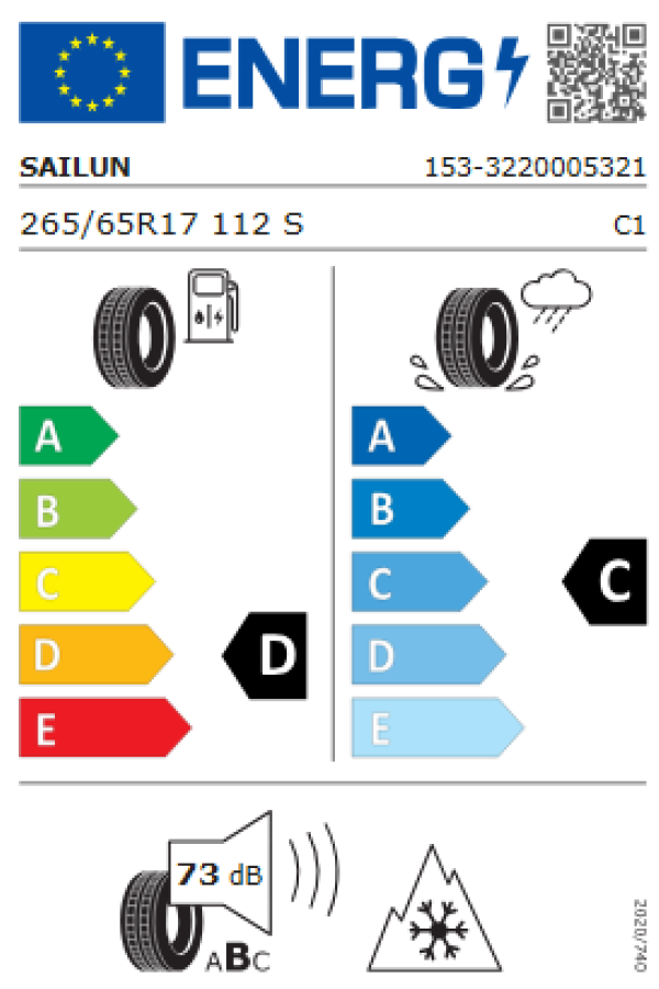 ΕΛ 265/65R17 112S TERRAMAX A/T SAILUN SUV