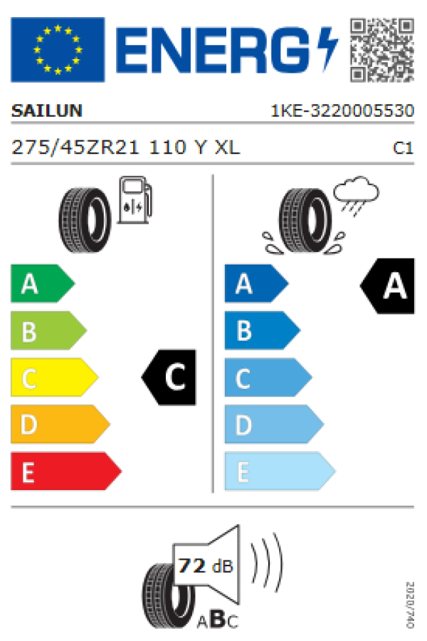 ΕΛ 275/45ZR21 110Y XL ATREZZO ZSR SUV SAILUN