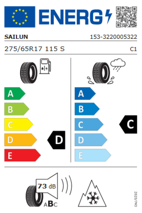 ΕΛ 275/65R17 115S TERRAMAX A/T SAILUN SUV