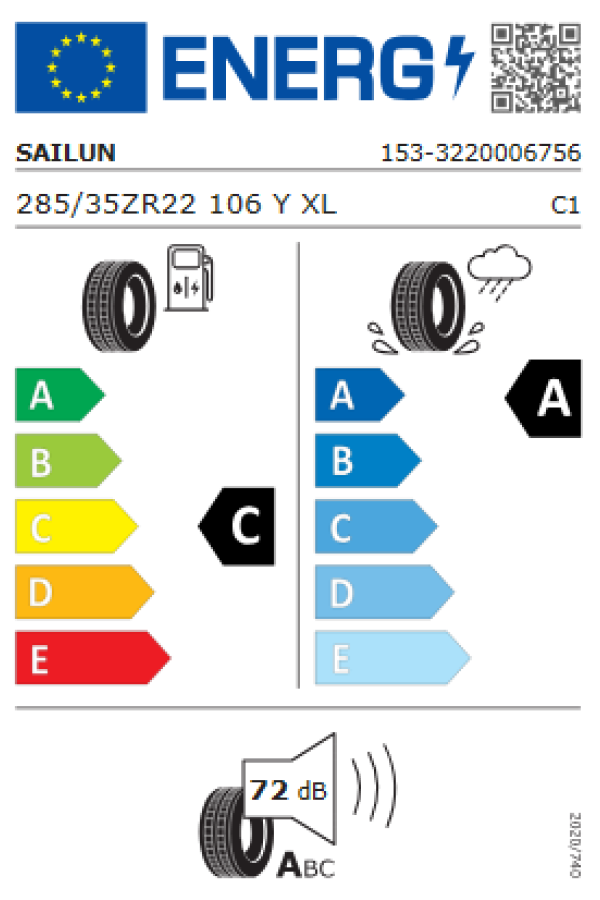ΕΛ 285/35ZR22 106Y XL ATREZZO ZSR SUV SAILUN