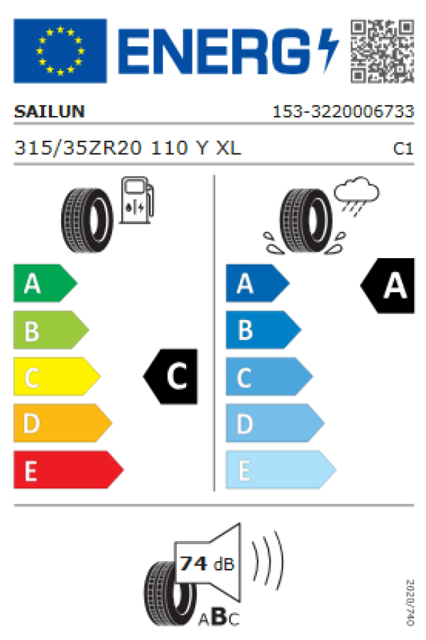 ΕΛ 315/35ZR20 110Y XL ATREZZO ZSR SUV SAILUN